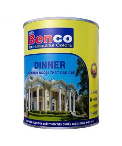 Sơn Mịn Ngoại Thất Cao Cấp Dinner lon 5L