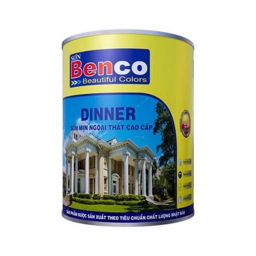 Sơn Mịn Ngoại Thất Cao Cấp Dinner lon 5L